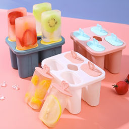 Форма для льда/мороженого, 4 ячейки / N117 /уп 100/микс - Галеонтрейд фото 2