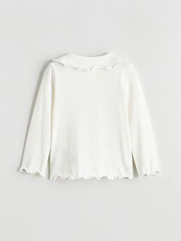 Bebe Yaka F?rf?rl? K?z ?ocuk Ti??rt