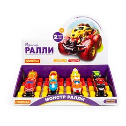 Монстр РАЛЛИ, автомобиль инерционный (со светом и звуком) (дисплей №1) - Полесье фото 6