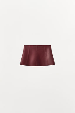 FAUX LEATHER CORSET BELT - Zara фото 6