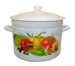 Кастрюля 9,0л цил. борт. 41804-212/6