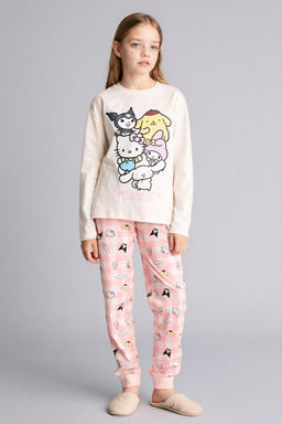 %100 Pamuk D_sney L_lo & St_tch 2li Pijama Tak_m_ K_z Bebek