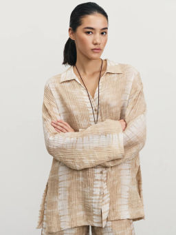 Рубашка из вискозы с принтом / Zarina