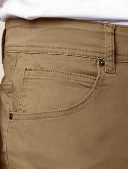 VILATTE / Брюки из плотного хлопка с эластаном  фото 5