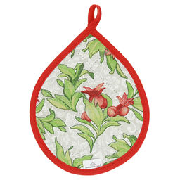 Кухонный комплект Гранат К: прихватка 20х15,5см Капелька - 2шт, хлопок Премиум 191г/м2 - хлопок 100%, наполнитель - ватин 280гр/м2, Домашняя мода (Россия)  фото 2