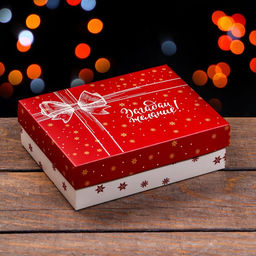 Цена за 5 шт. Подарочная коробка сборная Изысканность, 16,5 х 12,5 х 5,2 см - UPAK LAND фото 13