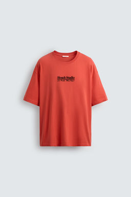 CONTRAST PRINT T-SHIRT - Zara фото 7