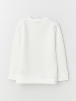 Bisiklet Yaka Uzun Kollu Erkek ?ocuk Sweatshirt - Waikiki фото 3