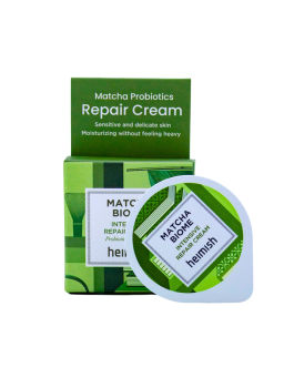 HEIMISH - КРЕМ ДЛЯ ЛИЦА С ПРОБИОТИКАМИ MATCHA BIOME INTENSIVE REPAIR CREAM, 5 МЛ.  фото 3