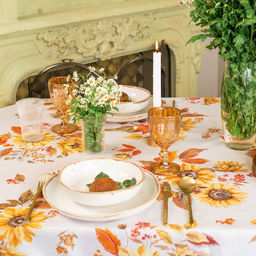 Скатерть «Доляна. Подсолнухи», 145×300 см