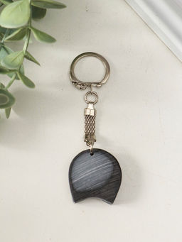 Брелок "Подкова с головой лошади" 3 см