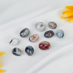 Галтовка из ботсванского Агата (25 шт)