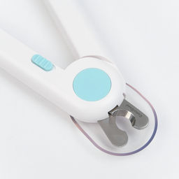 Когтерез для животных с LED фонарём и пилкой для ногтей, голубой - Simaland фото 7