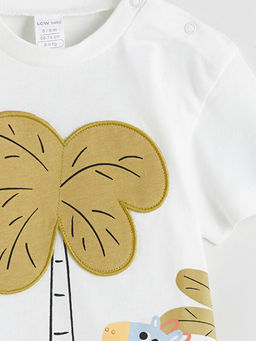 Bask?l? Erkek Bebek Ti??rt