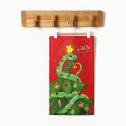 Полотенце Доляна Ты звезда 28х46 см, 100% хл, рогожка 164 г/м2