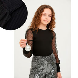 Блузка нарядная лапша 2033900101