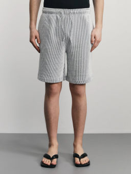 Шорты relax в полоску / Zarina  фото 3