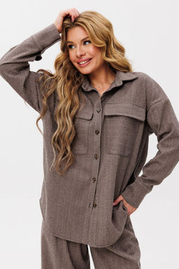 Костюм AmberA 2099 светло-коричневый  фото 4