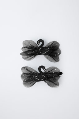 TWO-PACK OF SWAN HAIR CLIPS - Zara фото 4
