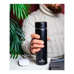 Термос Walmer Neo с индикатором температуры, 0.45 л, цвет черный  фото 10
