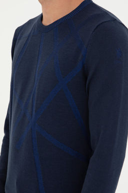 Мужской темно-синий свитер - U.s. polo assn фото 7