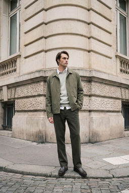 REGULAR FIT Erkek Pamuklu Smart-Casual Pantolon