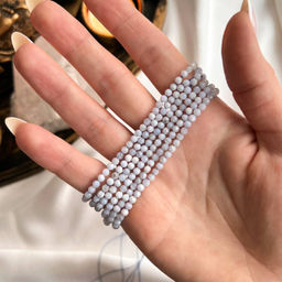 Бусины для украшений из Голубого Агата