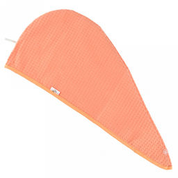 Чалма для бани и сауны "Календула" 28х62см, вафельное полотно, хлопок 100%, плотность 270г/м2, на картоне, "Домашняя мода" (Россия)