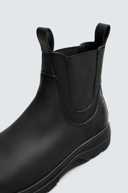 LEATHER CHELSEA BOOTS - Zara фото 7