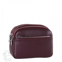Сумка женская кожаная 8081NN wine red Natale Navetta в Новосибирске
