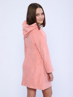 Халат подростковый из махры Нежность светло - розовый - Амадэль фото 11