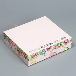 Складная коробка подарочная 8 марта, 20 х 18 х 5 см - Дарите счастье фото 4