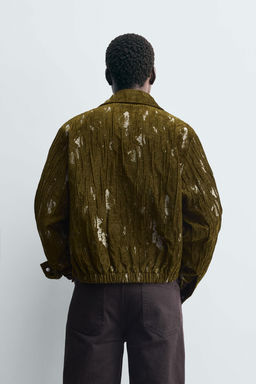 TEXTURED JACQUARD JACKET - Zara фото 3