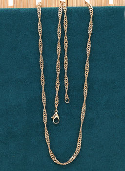 Цепочка для кулонов, металл цвет золото, 55см