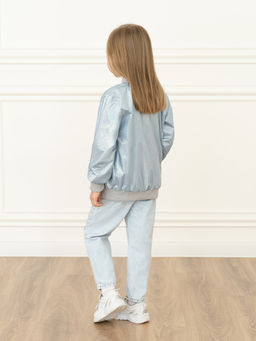 Ветровка детская голубая