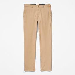 Мужские брюки Timberland Chino Pant Slim Poplin Sargent Lake Straight Super Light Weight бежевые фото 6