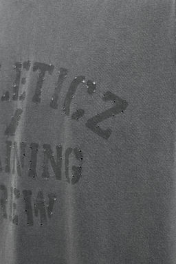 CAMISETA ALGOD?N TRAINING / Gris antracita - Zara фото 9
