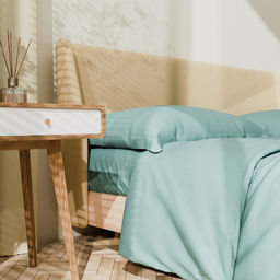 Постельное бельё 1.5-спальное «Этель» Green paradise, мако-сатин