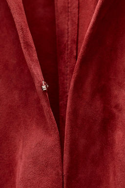 LIMITED EDITION SUEDE LEATHER POCKET SHIRT - Zara фото 6