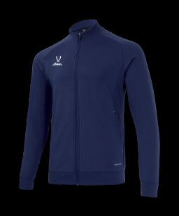 Джемпер тренировочный на молнии JOGEL PREMIER PerFormDRY Training FZ Jacket, темно-синий