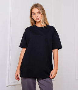 Футболка #КТ1 (22)-2, чёрный