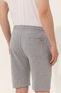 Мужские серые меланжевые вязаные шорты Неожиданная скидка в корзине - U.s. polo assn фото 6