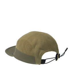 Бейсболка DJINNS арт. 5P Soft Flat Cap Summer Knit (оливковый)  фото 4