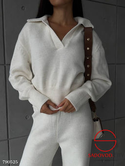 Женский трикотажный костюм на стиле Old money - Bruno фото 9