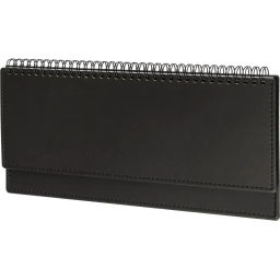 Планинг датированный 2026, черный 303х150 мм, 120 стр,АТТАСНЕ Вива