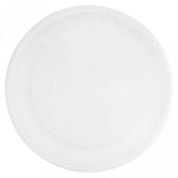 Поддон для цветочного горшка пластмассовый "Евро" д27см, h11см, прозрачный (Россия)