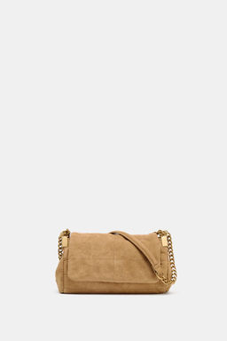SPLIT SUEDE SHOULDER BAG - Zara фото 6