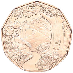 Монета 5 евро 2024 года Австрия Пасха 2024 в пути