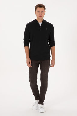 Erkek Siyah Sweatshirt - U.s. polo assn фото 4