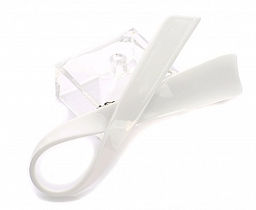 Заколка-автомат PR3983 белый - Mini maxi фото 2